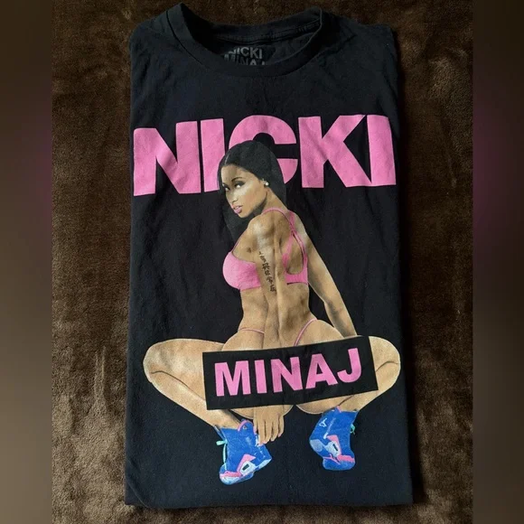 Nicki Minaj Oversized Graphic Tee - Picture 1 of 4